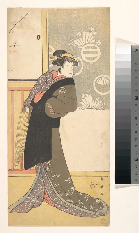 The Third Segawa Kikunojo in the Role of Maizuru