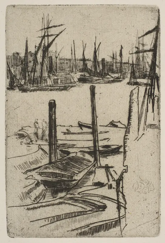 The Tiny Pool Wall Art by James McNeill Whistler - High-Resolution Digital Print