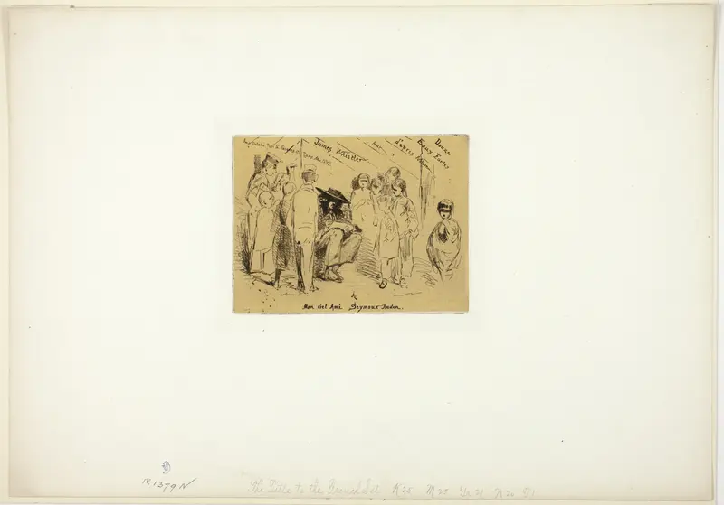 The Title Page for 'Douze Eaux Fortes d'après Nature'