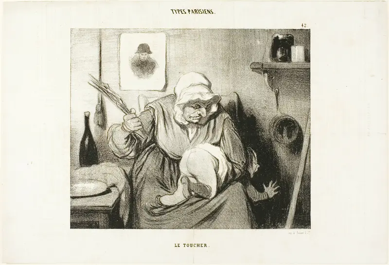The Touch, plate 42 from Types Parisiens