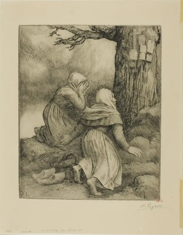 The Tree of Salvation Wall Art by Alphonse Legros - High-Resolution Digital Print