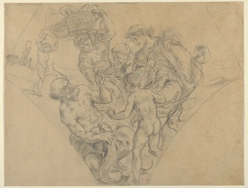 The Tribute Money Wall Art by Eugène Delacroix - High-Resolution Digital Print