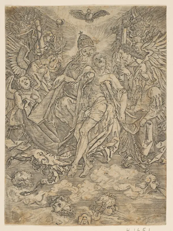 The Trinity (copy) Wall Art by Albrecht Dürer - High-Resolution Digital Print