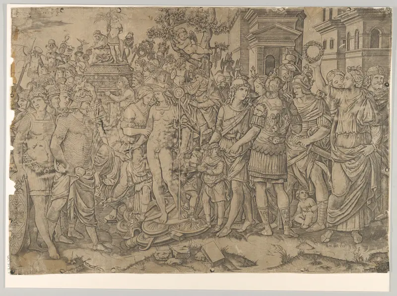 The triumph of a Roman Emperor