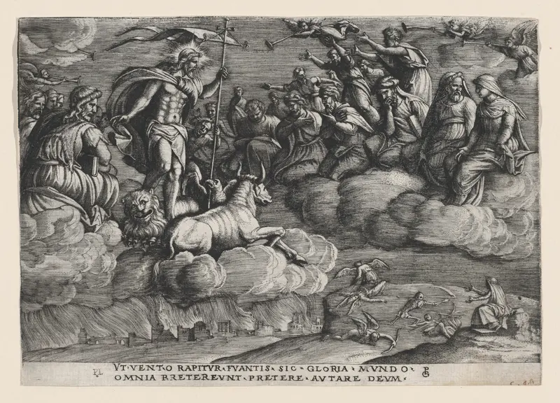 The Triumph of Eternity on Death, from The Triumph of Petrarch Wall Art by Georg Pencz - High-Resolution Digital Print
