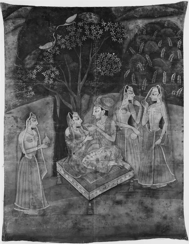 The Triumph of Radha Wall Art by Unknown - High-Resolution Digital Print