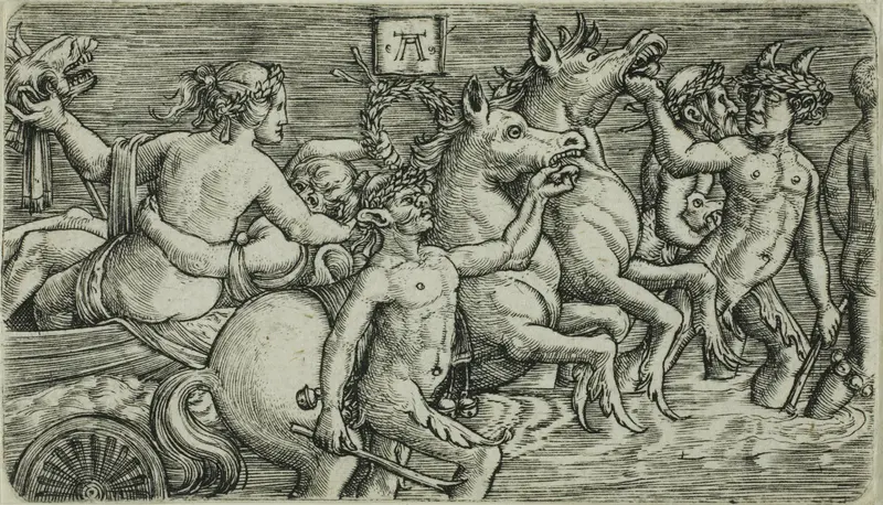 The Triumph of the Sea-Gods Wall Art by Albrecht Altdorfer - High-Resolution Digital Print