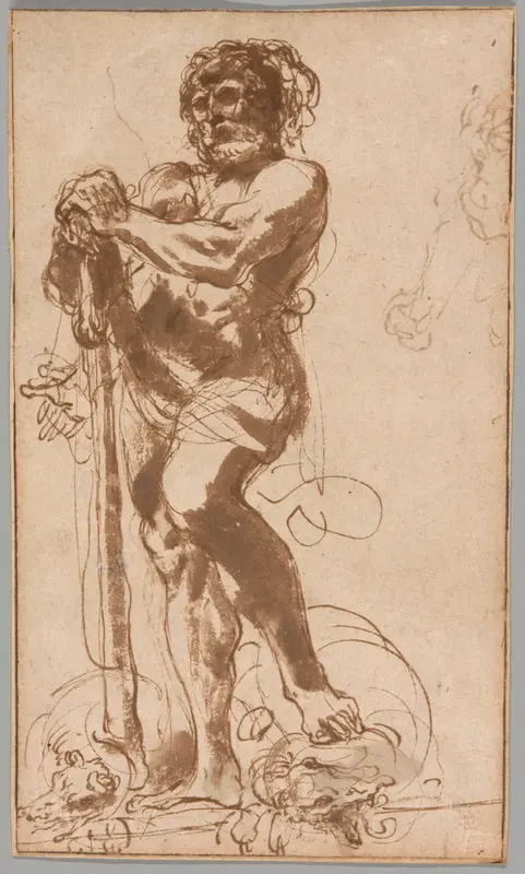 The Triumphant Hercules with the Vanquished Hydra