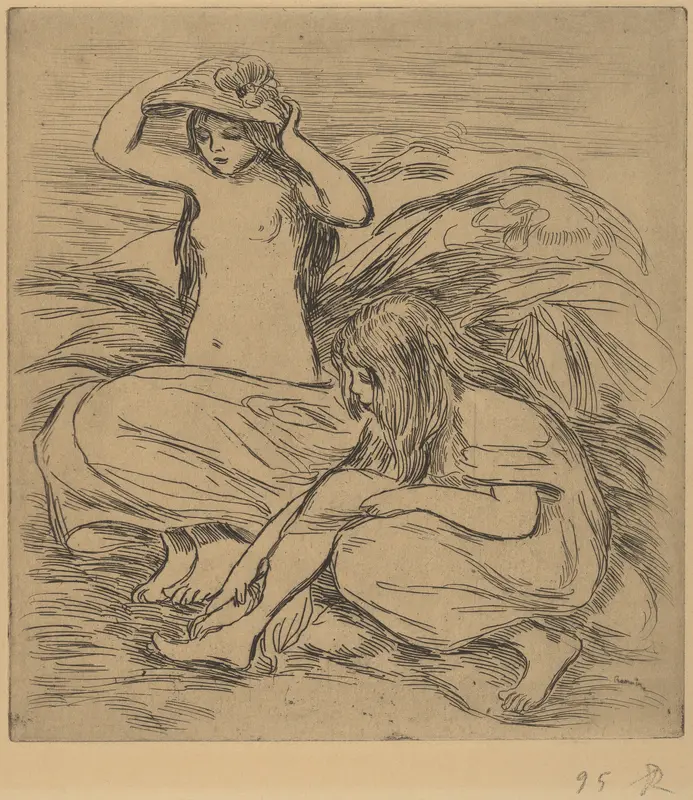 The Two Bathers