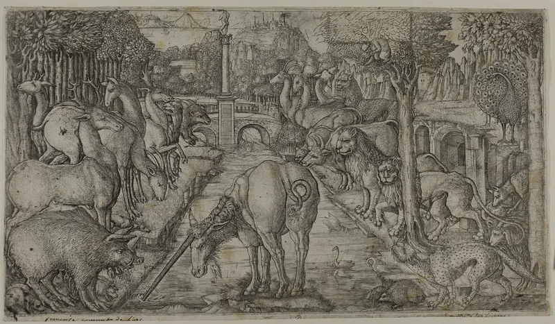 The Unicorn Purifying a Source