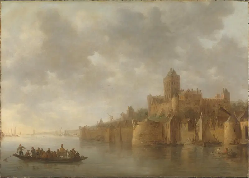The Valkhof in Nijmegen Wall Art by Unknown - High-Resolution Digital Print