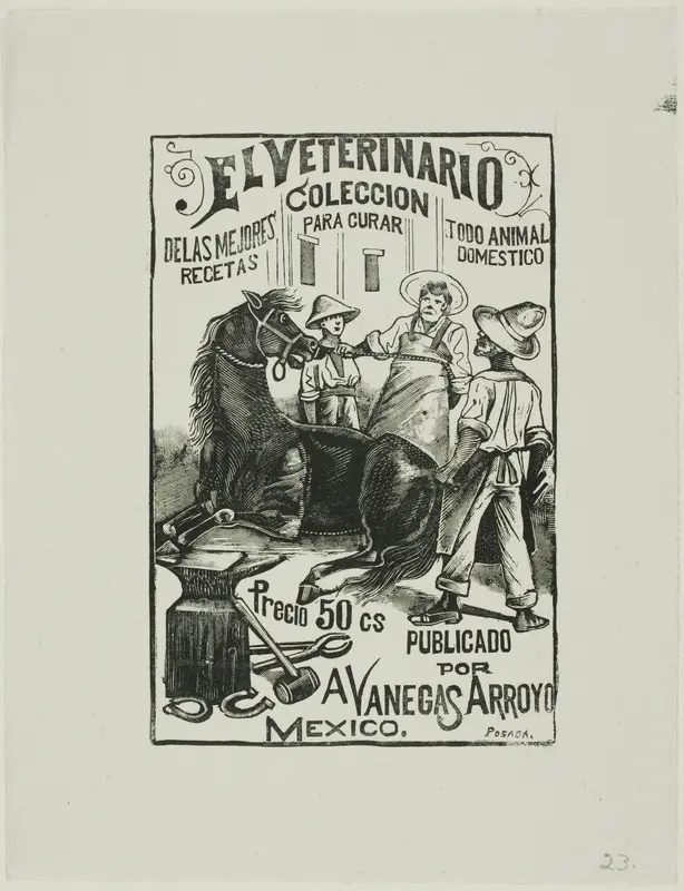 The Veterinarian Wall Art by José Guadalupe Posada - High-Resolution Digital Print