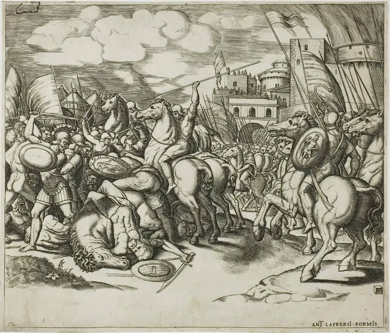 The Victory of Scipion over Syphax