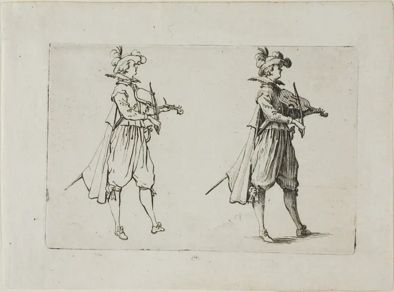 The Violin Player, from The Caprices
