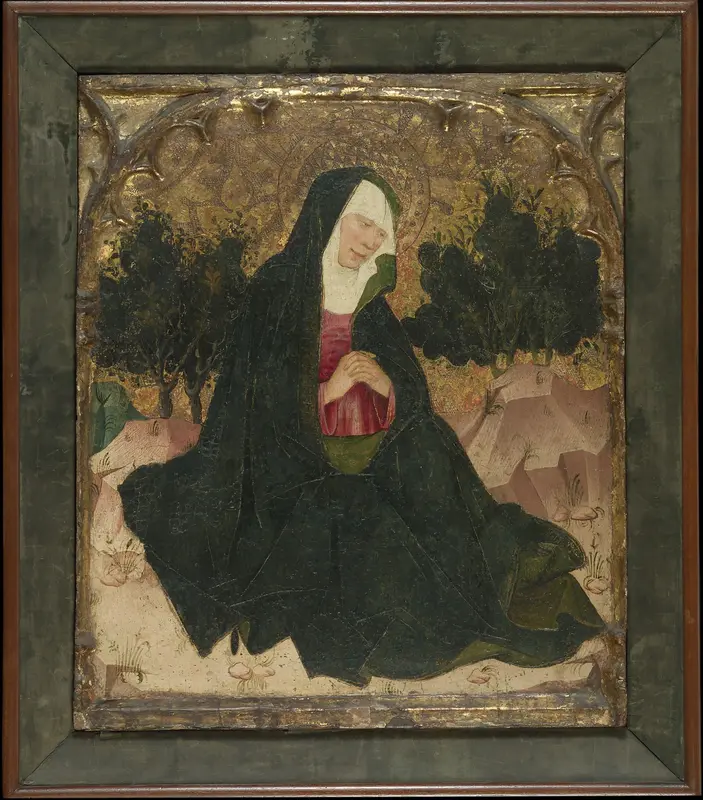 The Virgin Wall Art by Spanish (Catalan) Painter - High-Resolution Digital Print