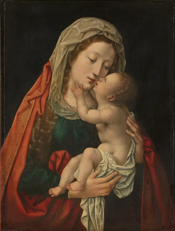 The Virgin and Child Wall Art by Unknown - High-Resolution Digital Print