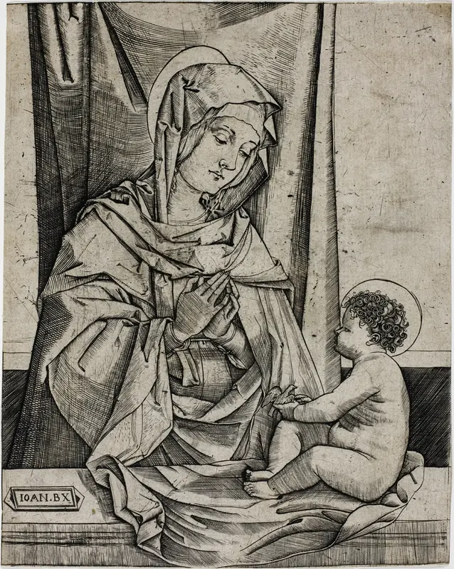 The Virgin and Child Wall Art by Benedetto Montagna - High-Resolution Digital Print