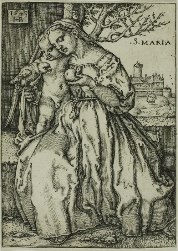 The Virgin and Child with the Parrot