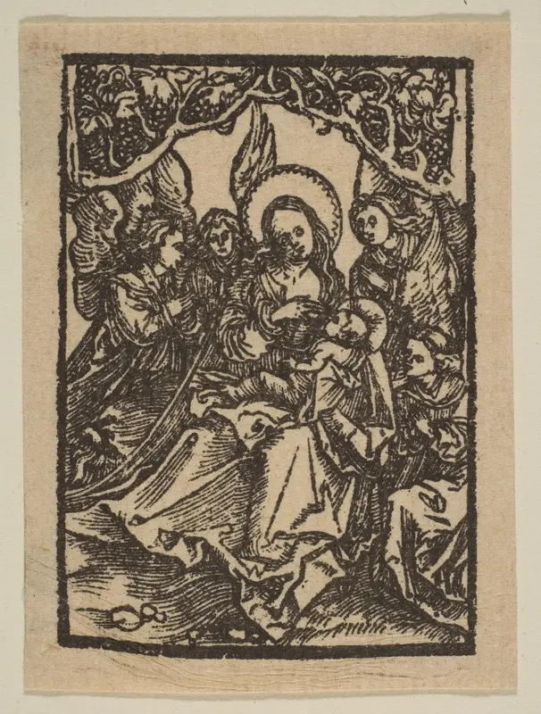 The Virgin and the Child Wall Art by Albrecht Dürer - High-Resolution Digital Print