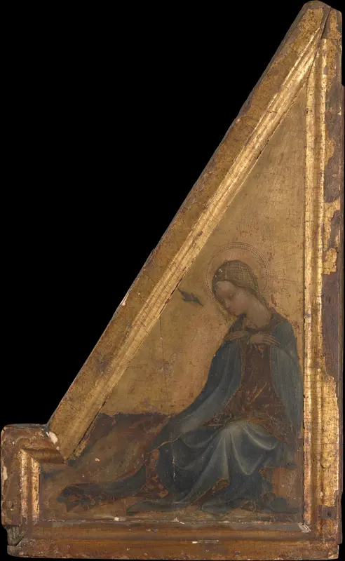 The Virgin Annunciate Wall Art by Andrea Delitio - High-Resolution Digital Print