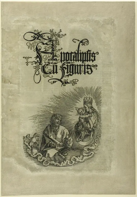 The Virgin Appearing to St. John, from The Apocalypse