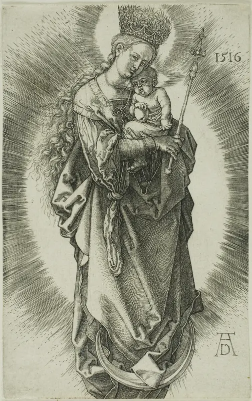 The Virgin on a Crescent with a Crown of Stars and a Scepter