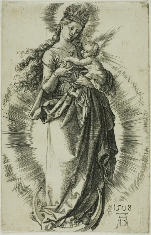 The Virgin on the Crescent with a Crown of Stars