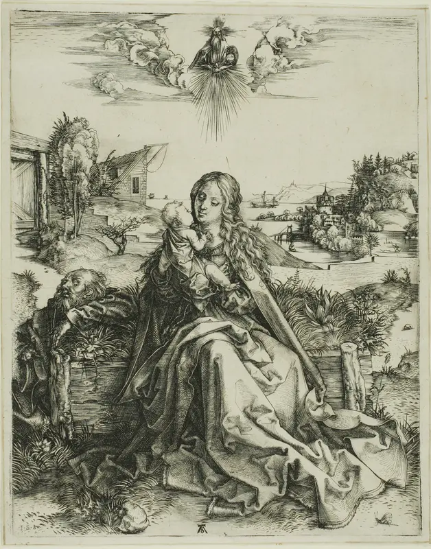 The Virgin with the Dragonfly