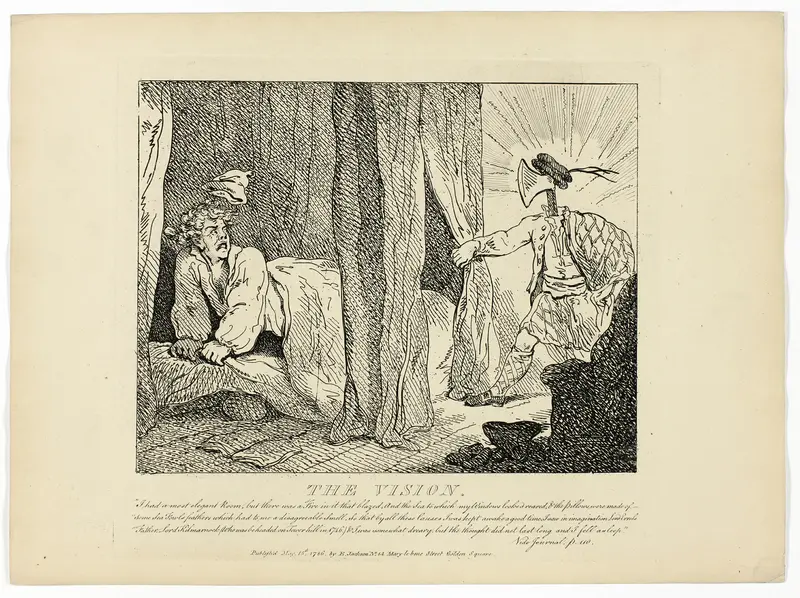 The Vision, from Boswell's Tour of the Hebrides Wall Art by Thomas Rowlandson - High-Resolution Digital Print