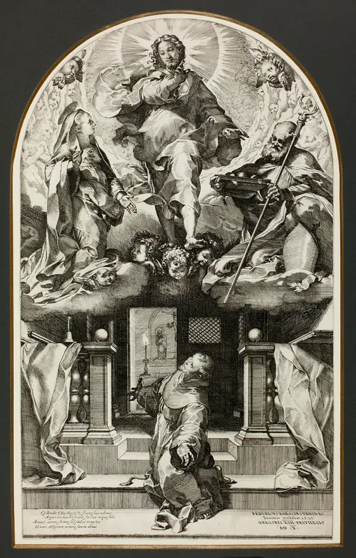 The Vision of Saint Francis Wall Art by Federico Barocci - High-Resolution Digital Print