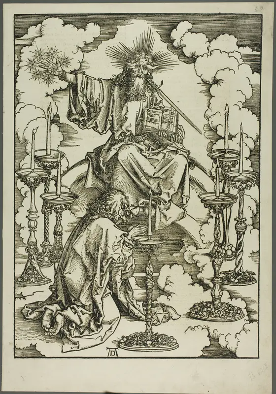 The Vision of the Seven Candlesticks, from The Apocalypse