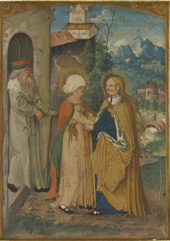 The Visitation Wall Art by Unknown - High-Resolution Digital Print