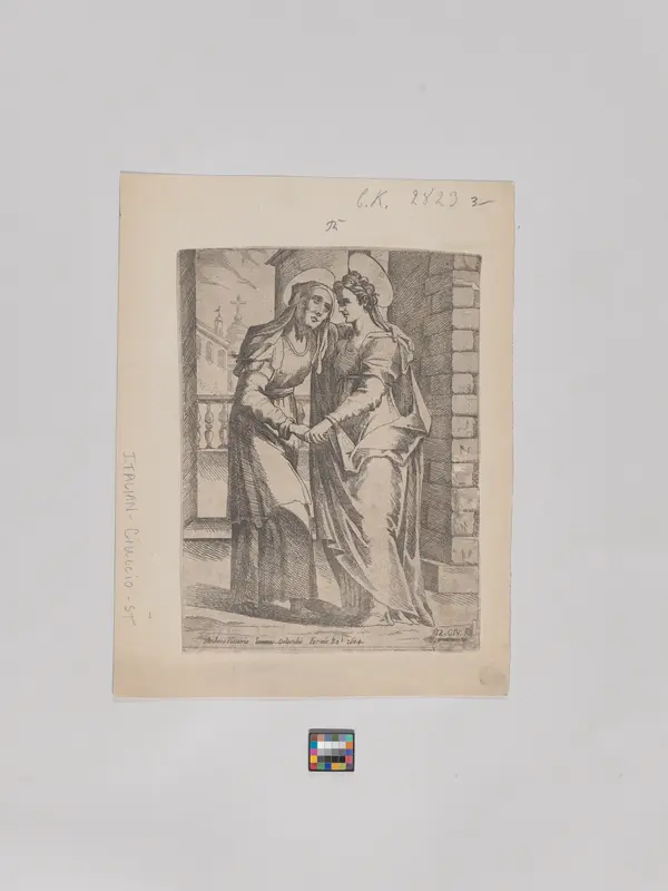 The Visitation Wall Art by Jacopo Ciuccio - High-Resolution Digital Print