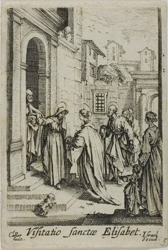 The Visitation of St. Elizabeth, from The Life of the Virgin