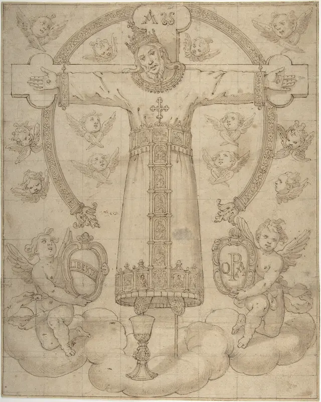 The Volto Santo of Lucca Wall Art by Anonymous, Italian, Tuscan, 16th century - High-Resolution Digital Print
