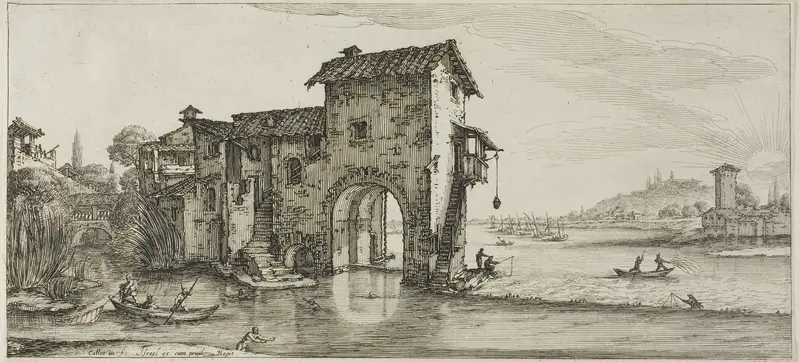 The Watermill, from Various Scenes Designed in Florence