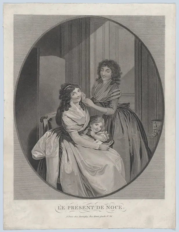 The Wedding Present Wall Art by Louis Léopold Boilly - High-Resolution Digital Print