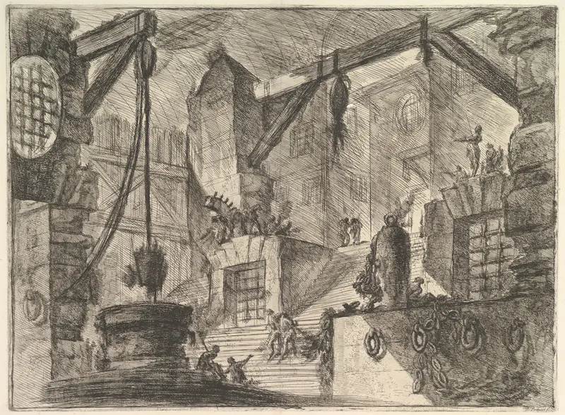 The Well, from "Carceri d'invenzione" (Imaginary Prisons)