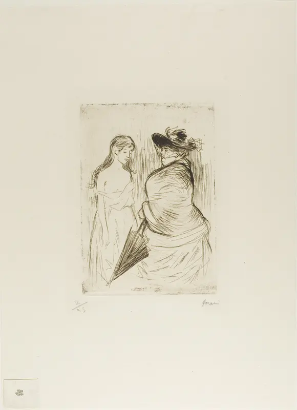 The White Slave Trade Wall Art by Jean Louis Forain - High-Resolution Digital Print