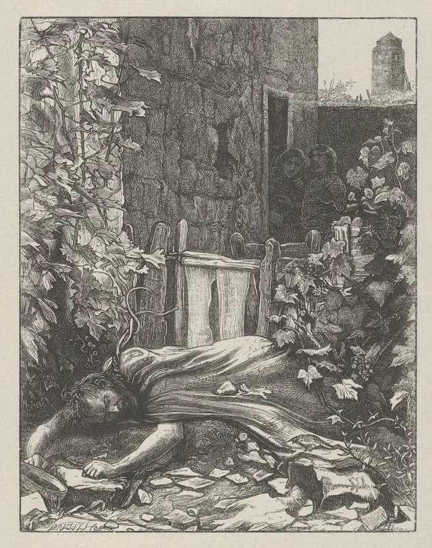 The Wicked Husbandmen (The Parables of Our Lord and Saviour Jesus Christ) Wall Art by Sir John Everett Millais - High-Resolution Digital Print