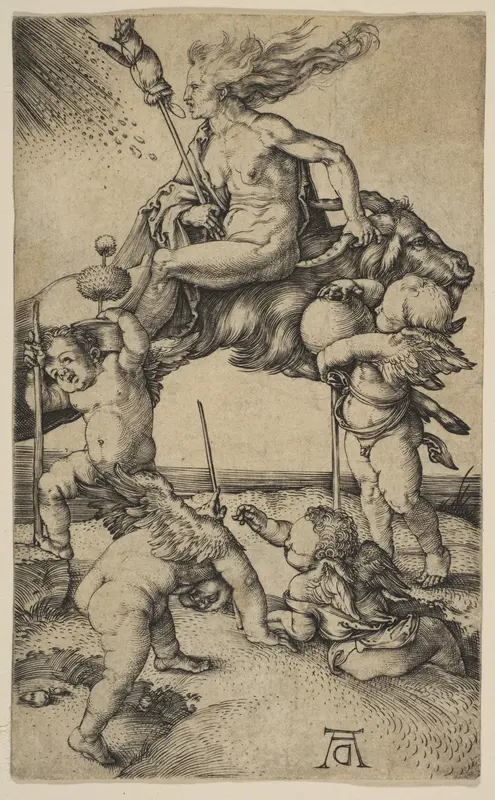 The Witch Wall Art by Albrecht Dürer - High-Resolution Digital Print