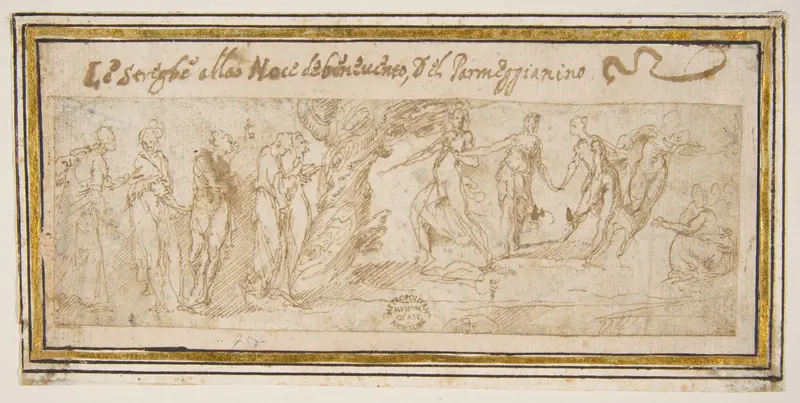 The Witches at the Walnut Tree of Benevento Wall Art by Guglielmo della Porta - High-Resolution Digital Print