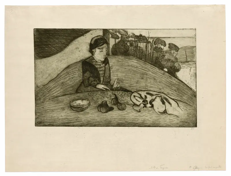 The Woman with Figs