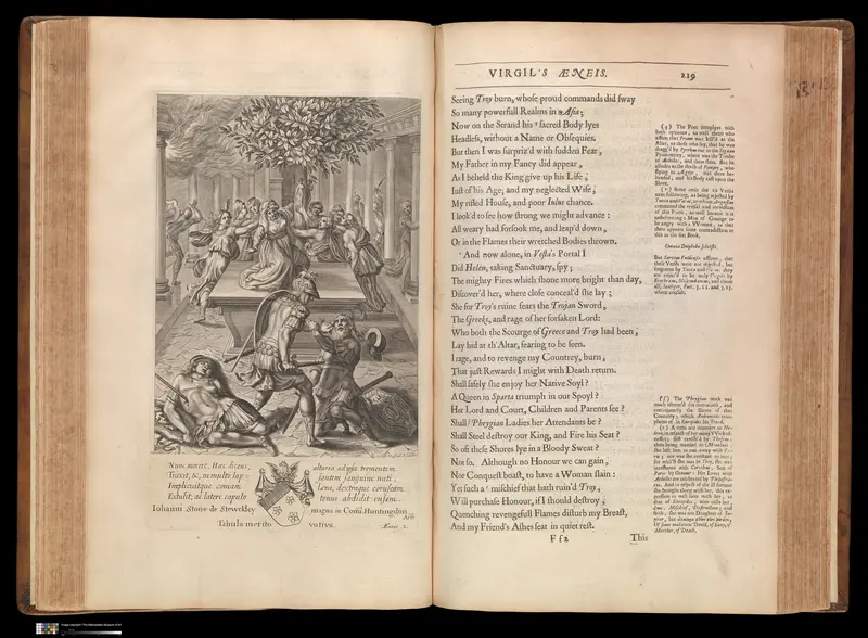 The Works of Publius Virgilius Maro: Translated, Adorned with Sculpture, and illustrated with Annotations Wall Art by Virgil - High-Resolution Digital Print