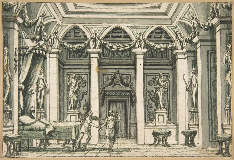 Theater Design Wall Art by Anonymous, French, 18th century - High-Resolution Digital Print