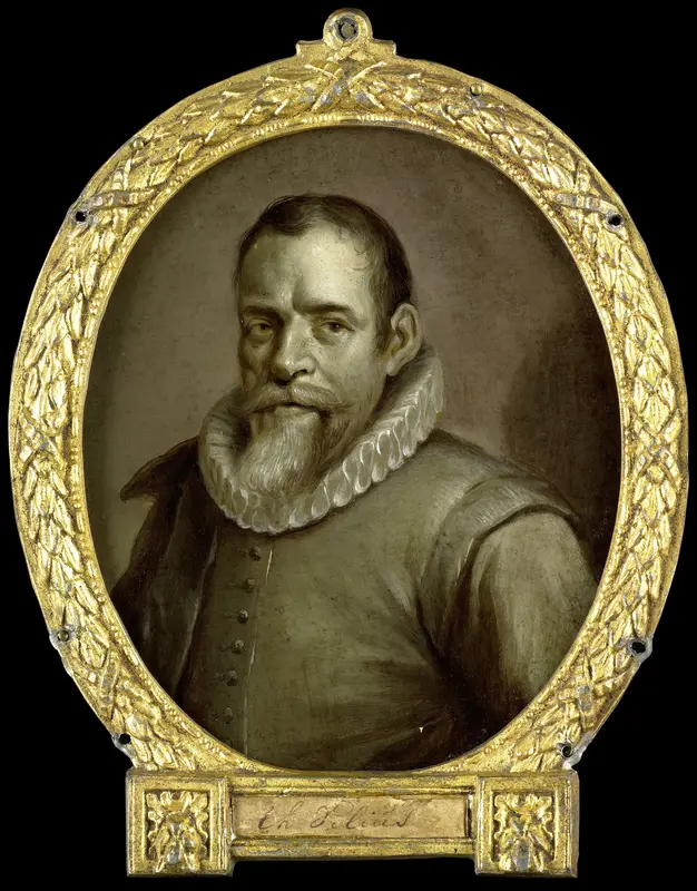Theodorus Velius (1572-1630), schrijver van de 'Chroniek van Hoorn' Wall Art by Jan Maurits Quinkhard - High-Resolution Digital Print
