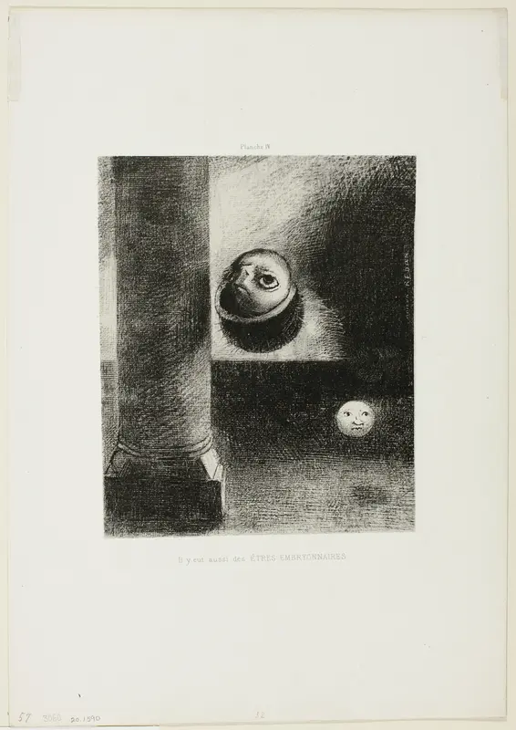 There Were Also Embryonic Beings, plate 4 of 6