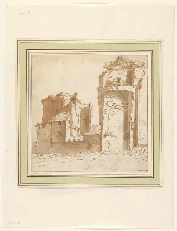 Thermen van Trajanus Wall Art by Bartholomeus Breenbergh - High-Resolution Digital Print
