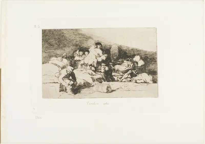 These too, plate 25 from The Disasters of War