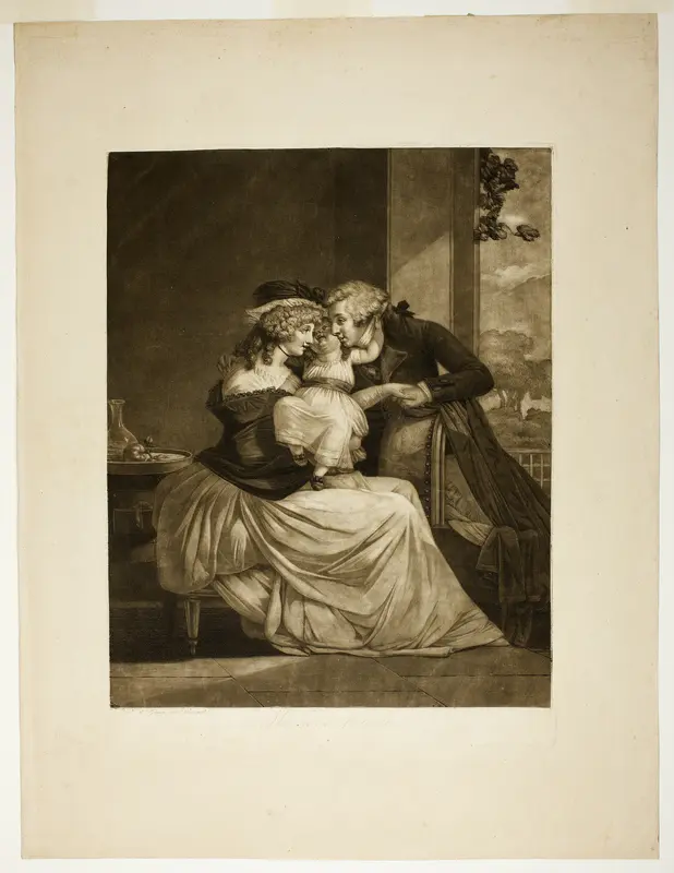 They Are Happy Wall Art by Philibert Louis Debucourt - High-Resolution Digital Print